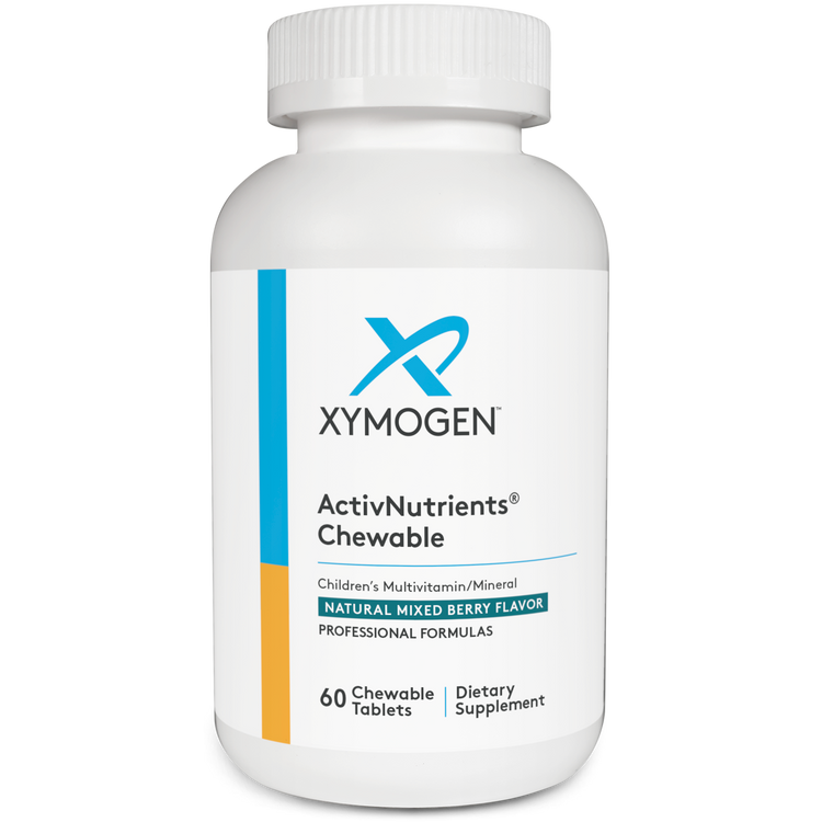 ActivNutrients® Chewable Multivitamin for Kids – Mixed Berry 120 Tablets by XYMOGEN
