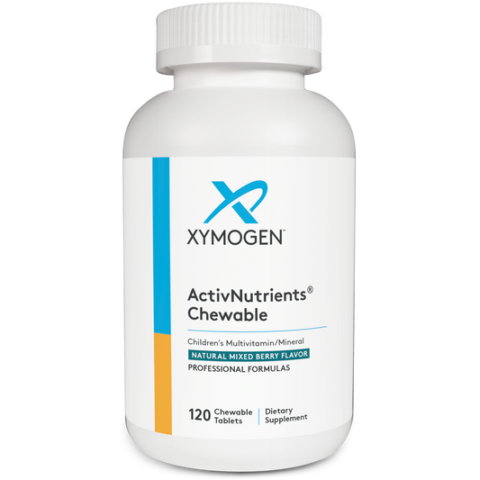 ActivNutrients® Chewable Multivitamin for Kids – Mixed Berry  120 Tablets by XYMOGEN