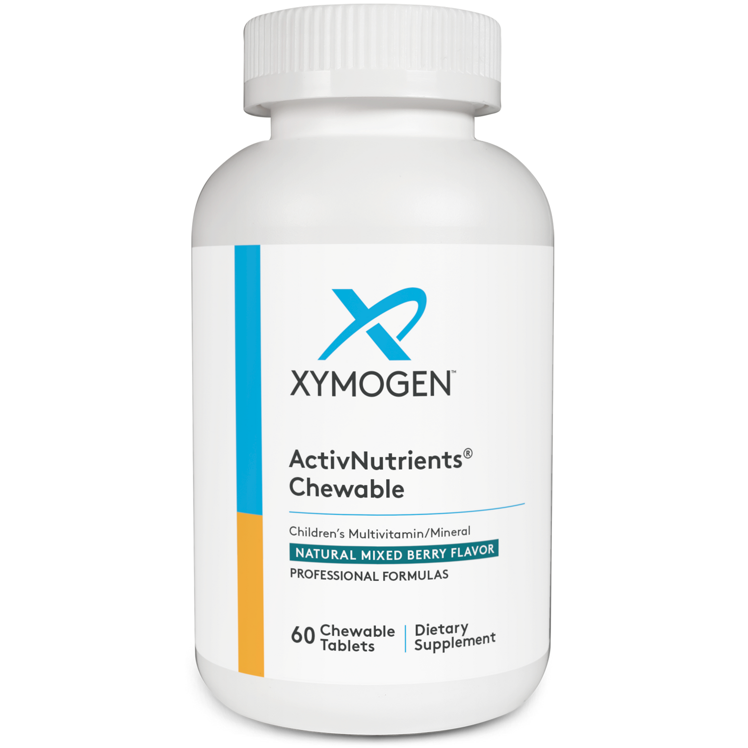 ActivNutrients® Chewable Multivitamin for Kids – Mixed Berry  120 Tablets by XYMOGEN