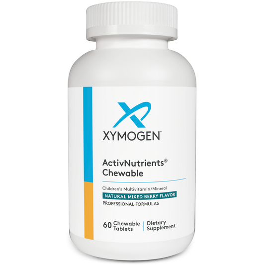 ActivNutrients® Chewable Multivitamin for Kids – Mixed Berry  120 Tablets by XYMOGEN