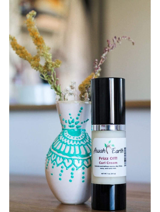 Awah Earth Nourishing Hair Elixir for thick, coarse and dry hair
