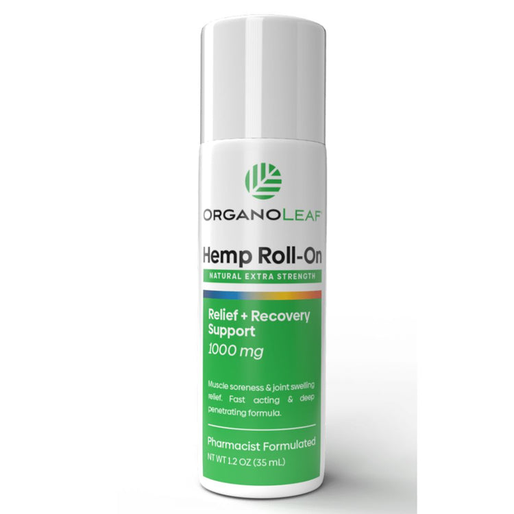 Hemp Roll-On Lotion 1000 mg - Fast-Acting Relief for Muscle Soreness