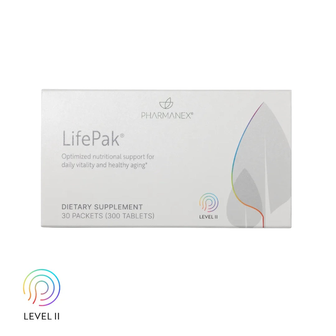 Nu Skin Pharmanex LifePak daily multivitamin box and packets