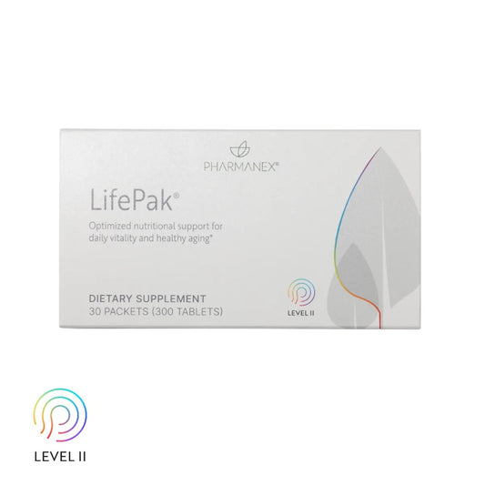 Nu Skin Pharmanex LifePak daily multivitamin box and packets