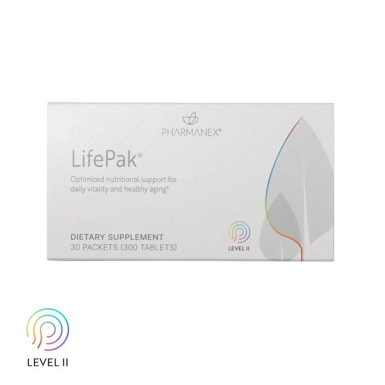 Nu Skin Pharmanex LifePak daily multivitamin box and packets