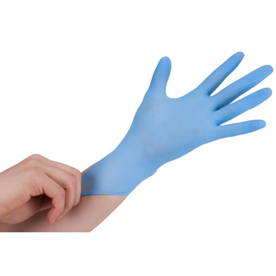 Emerald Powder-Free Nitrile Exam Gloves. Disposable, latex-free examination gloves. High-quality, durable for medical use.