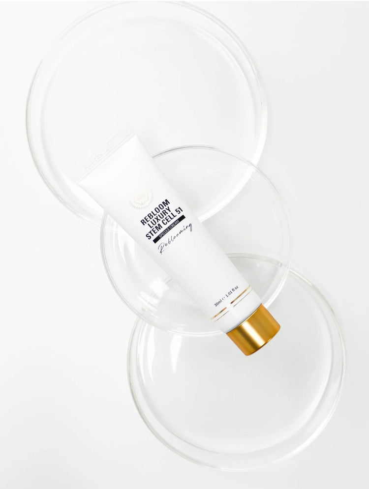 Rebloom Luxury Stem Cell 51 Spicule Cream Korean skincare jar for skin smoothing and hydration