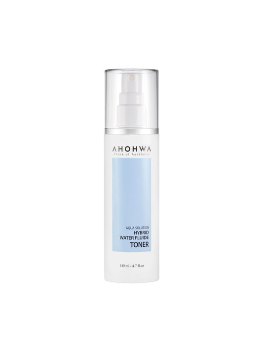 AHOHWA Hybrid Water Fluide Toner 140ml bottle