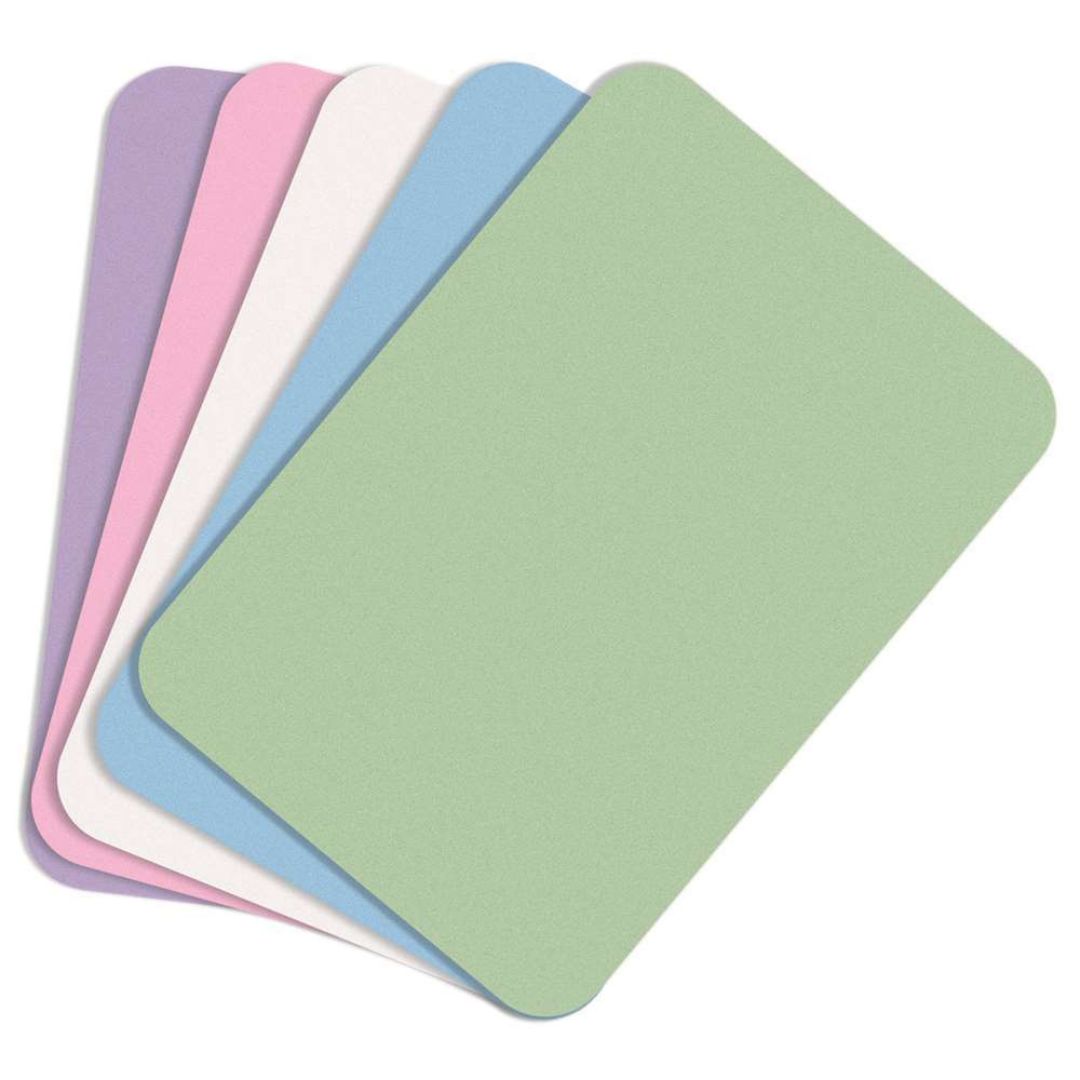 Paper Tray Covers Ritter B, 8-1/2 x 12-1/4 inches, high-quality paper stock, five colors, 1000 covers per box, moisture-resistant.