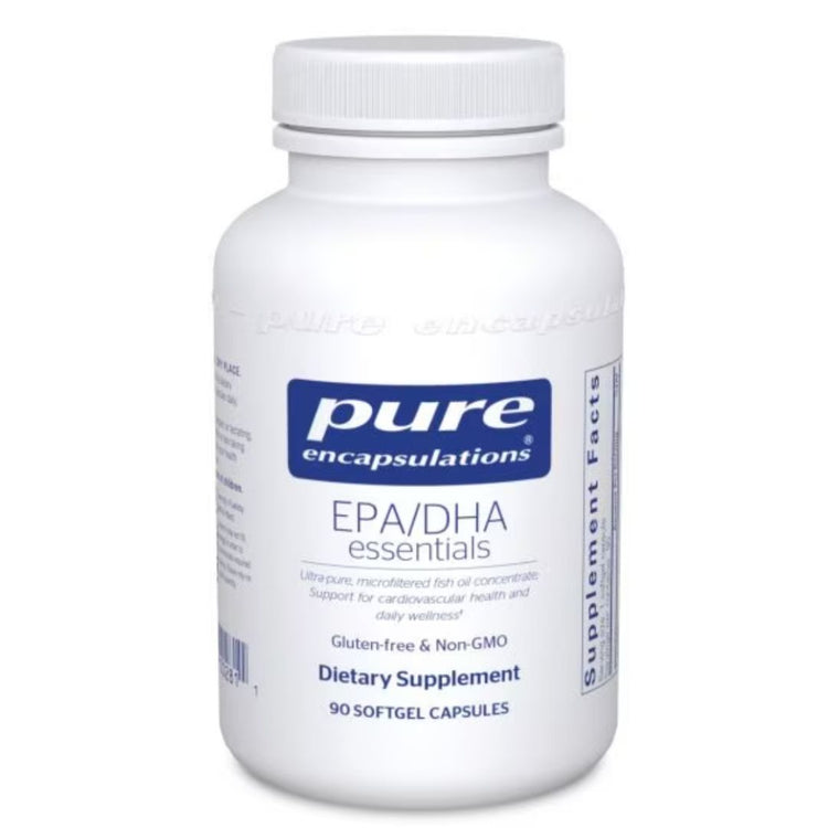 Ultra-pure, microfiltered fish oil concentrate; support for cardiovascular health and daily wellness.  Supports joint health, flexibility and comfort. Promotes connective tissue integrity. Helps maintain healthy blood flow, platelet and arterial smooth muscle cells.